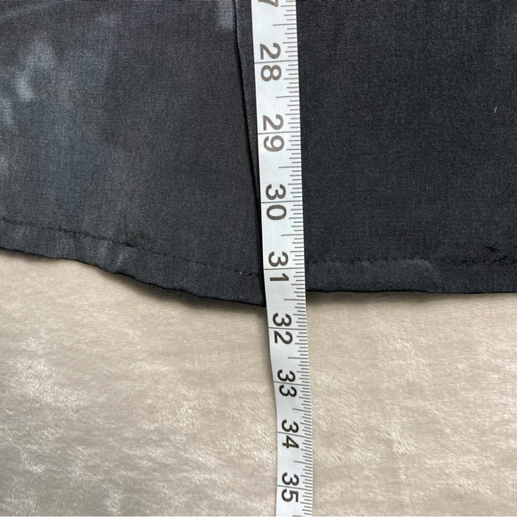 Vintage Dragonfly Scarface Tony Montana Button Up Shirt Gun Double Sided Sz L - Picture 8 of 9